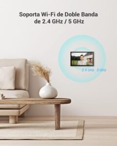 EZVIZ HP5 Videoportero Wi‑Fi Full HD 1080p con monitor táctil de 7″ - Imagen 4