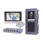 Kit Video Portero IP 2 Megapixeles  Monitor Wifi Lector de Tarjetas para Apertura de Puerta Hikvision DS-KIS602-L